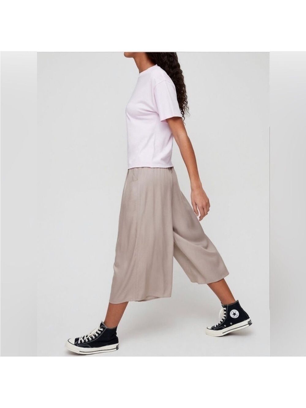 Aritzia Talula Sullivan Wide Leg Crop Pant Sz XXS